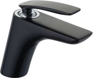 Смеситель для раковины Kludi Balance чёрный/хром 520268775