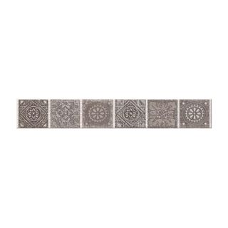 Бордюр Azori 585591001 GRAZIA MOCCA NEFERTITI 40,5х6,2 (39 шт)