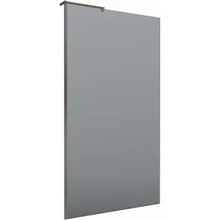 Душевая перегородка BelBagno Uno UNO-L-1-TB-110-GR-GM 110 см профиль оружейная сталь стекло графит