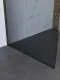 Душевая перегородка BelBagno Uno UNO-L-1-TB-110-GR-GM 110 см профиль оружейная сталь стекло графит