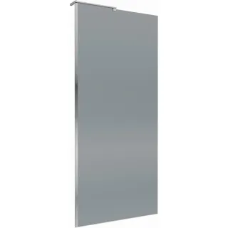 Душевая перегородка BelBagno Uno UNO-L-1-TB-80-GR-Cr 80 см профиль хром стекло графит