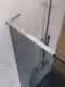 Душевая перегородка BelBagno Uno UNO-L-1-TB-90-GR-Cr 90 см профиль хром стекло графит