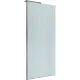 Душевая перегородка BelBagno Uno UNO-L-1-TB-90-FL-GM 90 см профиль оружейная сталь стекло рифлёное