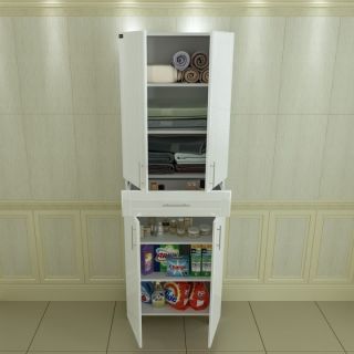 Пенал СанТа Дублин 523002 60см белый Пенал СанТа Дублин 523002 60см белый