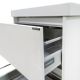 Comforty Тумба-умывальник "Верона-75" дуб белый с раковиной Comforty 75Е