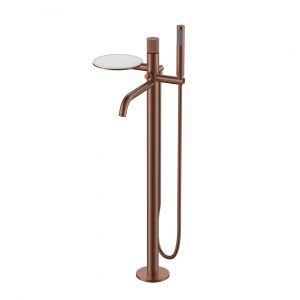 Напольный смеситель для ванны Boheme Stick Linea 129-BRB.3 брашированная бронза