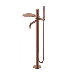 Напольный смеситель для ванны Boheme Stick Touch 129-BRB.2 брашированная бронза