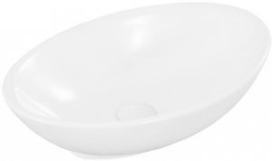 Раковина накладная BelBagno 52см белая  BB1147