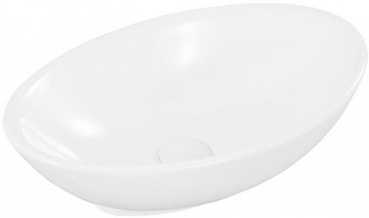Раковина накладная BelBagno 52см белая  BB1147