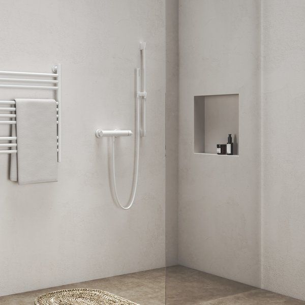 Смеситель для душа Ravak Espirit  X070243 ES 032.10WV БЕЛЫЙ ВЕЛЬВЕТ