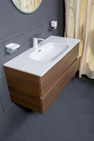 Раковина Armadi Art Vallessi 100см белый 838-100-W