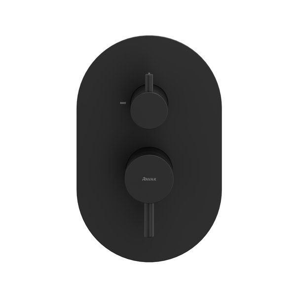 Смеситель для душа Ravak Espirit X070288 ES 065.20BLM.O2 ЧЕРНЫЙ МАТОВЫЙ