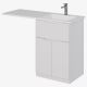 Тумба под раковину Dreja Vega 99.0450 для установки со стиральной машиной 60 см белый