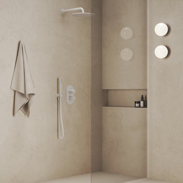 Смеситель для душа Ravak Espirit X070249 ES 063.10WV.O2 БЕЛЫЙ ВЕЛЬВЕТ