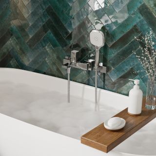 Смеситель для ванны WasserKRAFT Naab 8601 хром
