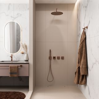 Душевой комплект WasserKRAFT Paar A8851.310.311.338.330.290.292.291 розовое золото