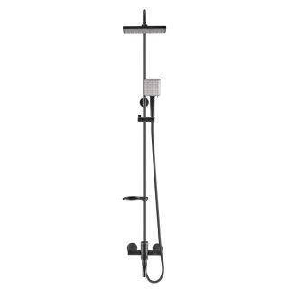 Душевая стойка Swedbe Hermes 5132B со смесителем для ванны чёрный Душевая стойка Swedbe Hermes 5132B со смесителем для ванны чёрный