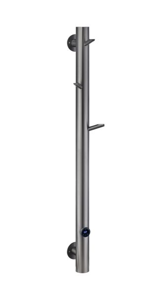 Полотенцесушитель электрический Boheme Oak 724-GM 20x150 см оружейная сталь