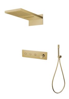 Душевой комплект Boheme Fusion золото 130-G Душевой комплект Boheme Fusion золото 130-G