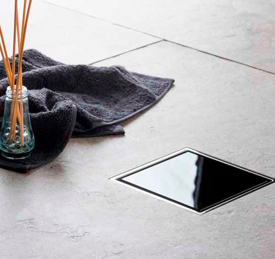 Душевой трап Pestan Confluo Standard Black Glass 1