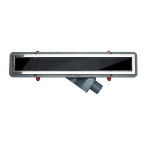 Душевой лоток Pestan Confluo Premium Black Glass Line 450