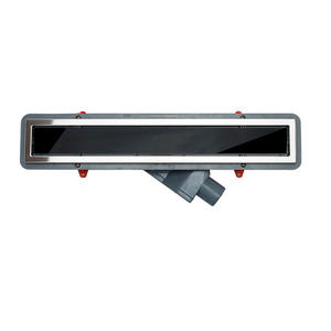 Душевой лоток Pestan Confluo Premium Black Glass Line 550
