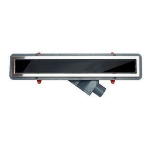 Душевой лоток Pestan Confluo Premium Black Glass Line 650 Душевой лоток Pestan Confluo Premium Black Glass Line 650
