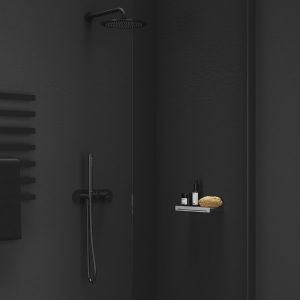 Смеситель для душа Ravak Espirit X070287 ES 065.20BLM.O2+S ЧЕРНЫЙ МАТОВЫЙ