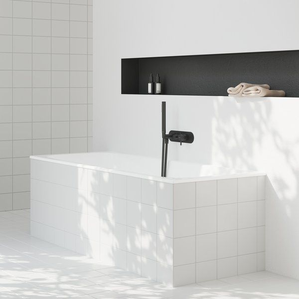 Смеситель для душа Ravak Espirit X070287 ES 065.20BLM.O2+S ЧЕРНЫЙ МАТОВЫЙ