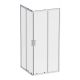 Душевой уголок Am.Pm Gem W90G-403-100100-MT 100x100 см без поддона хром матовый