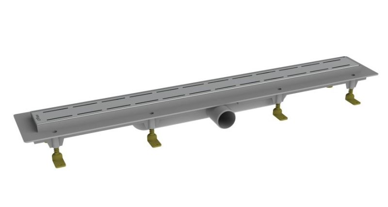 Душевой лоток Paini Line CH850LN с рамкой 85см хром глянец