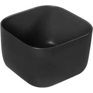 Раковина SantiLine SL-1111MB черная матовая  36.5 см
