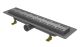 Душевой лоток Paini Line CH450LC 45см чёрный матовый