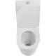 Унитаз-компакт Cezares Вектор (Stylus) CZR-538-CP-TOR/T/BORO/SC безободковый фурнитура брашированное золото