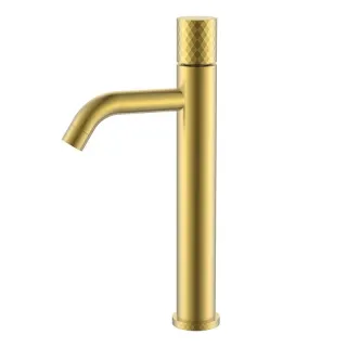 Смеситель для раковины Boheme Stick Diamond 122-MG золото матовое Смеситель для раковины Boheme Stick Diamond 122-MG золото матовое