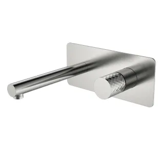 Встраиваемый смеситель для раковины Boheme Stick Diamond 125-NB никель брашированный Встраиваемый смеситель для раковины Boheme Stick Diamond 125-NB никель брашированный