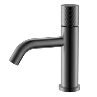Смеситель для раковины Boheme Stick Diamond 121-GM оружейная сталь Смеситель для раковины Boheme Stick Diamond 121-GM оружейная сталь