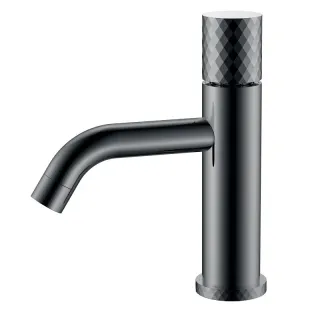 Смеситель для раковины Boheme Stick Diamond 121-SGM оружейная сталь Смеситель для раковины Boheme Stick Diamond 121-SGM оружейная сталь