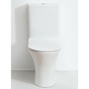 Унитаз-компакт Orange C01-000W безободковый, сиденье с микролифтом