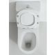 Унитаз-компакт Orange C01-000W безободковый, сиденье с микролифтом