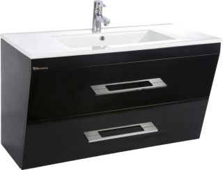Тумба под раковину Bellezza Берта 90см черный 00000007107 Тумба под раковину Bellezza Берта 90см черный 00000007107