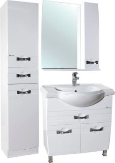 Тумба под раковину Bellezza Абрис 65см белый 00000006112 Тумба под раковину Bellezza Абрис 65см белый 00000006112