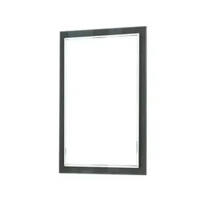 Зеркало с подсветкой Armadi Art Dolce 567-GR 70 см графит глянец