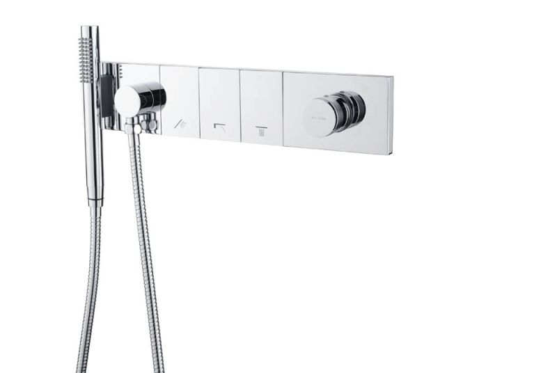 Встраиваемый смеситель для душа Boheme Zodiac 132-SYS-CR хром