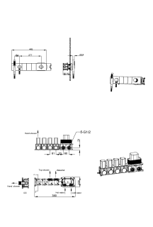 Душевая система Boheme ZODIAC с ручным душем BRUSHED BRONZE брашированная бронза