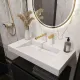 Раковина Armadi Art Flat 859-080-CLCT 80 см calacatta