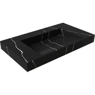 Раковина Armadi Art Flat 859-080-NM 80 см nero marquina Раковина Armadi Art Flat 859-080-NM 80 см nero marquina