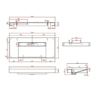 Раковина Armadi Art Flat 859-100-CLCT 100 см calacatta