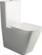 Напольный унитаз Ceramica Nova Cubic CN1803 безободковый белый Напольный унитаз Ceramica Nova Cubic CN1803 безободковый белый
