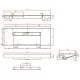 Раковина Armadi Art Flat 859-120-CLCT 120 см calacatta Раковина Armadi Art Flat 859-120-CLCT 120 см calacatta